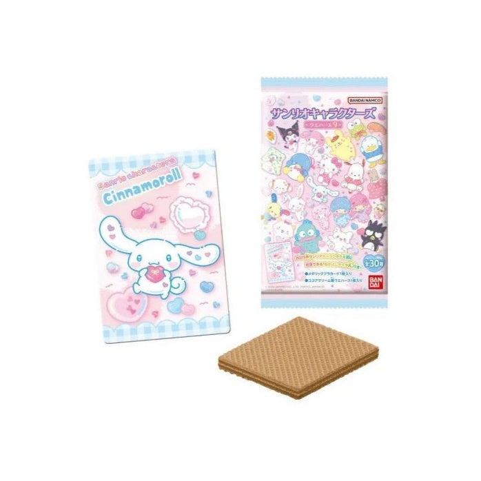 Bandai Sanrio characters wafer 9 13g / vohveli