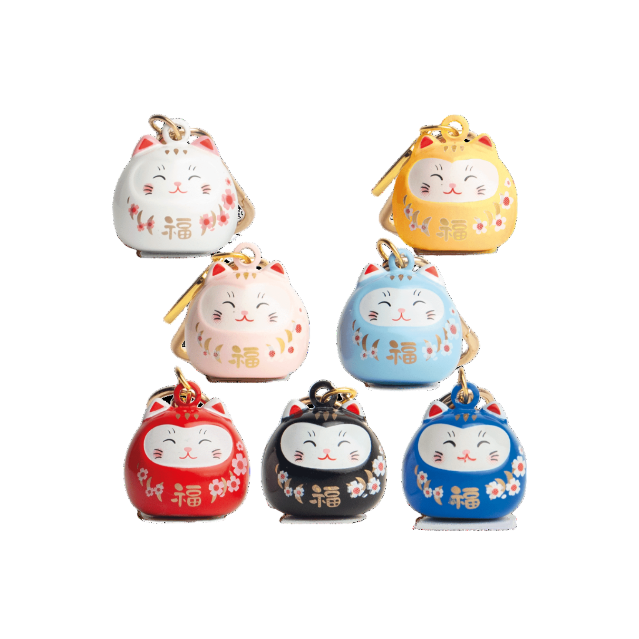 Keychain lucky cat D2 cm