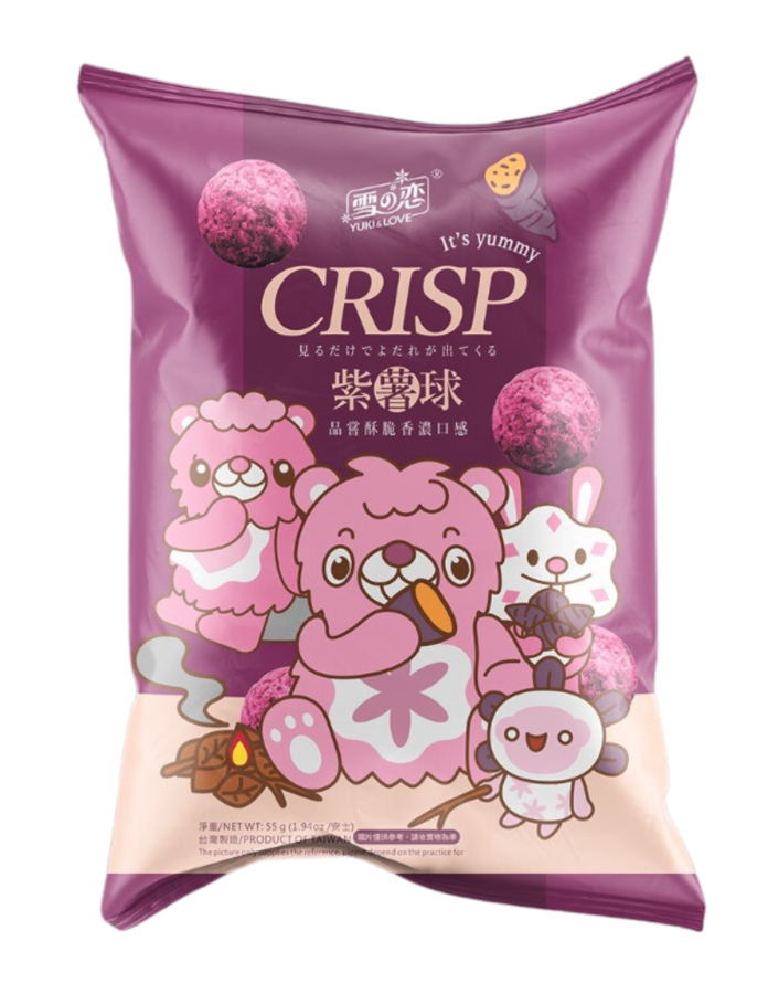 Yuki Love Purple potato ball 55g / Bataattipallo