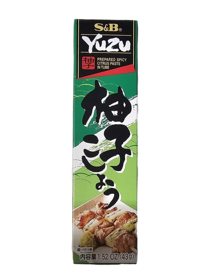 S&B yuzu spicy citrus paste 43g / yuzu mausteinen sitruspasta