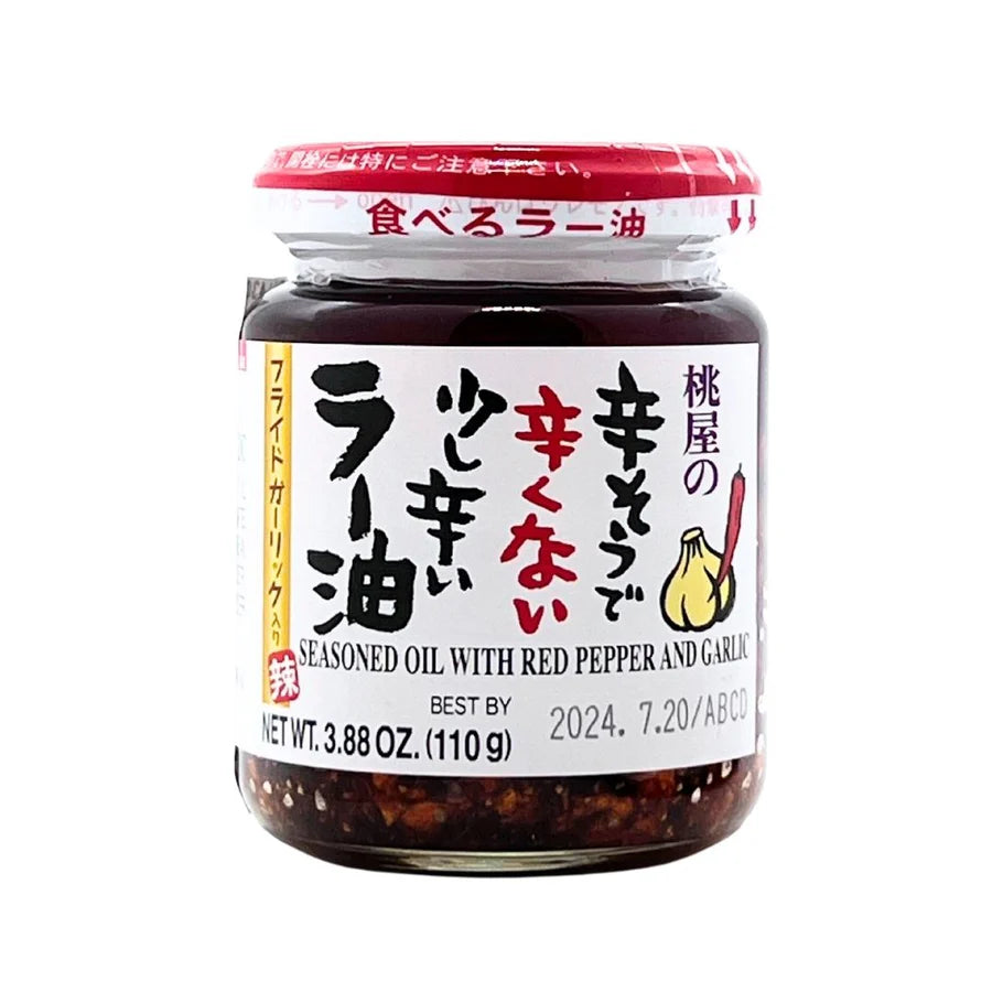 Momoya Taberu rayu chili garlic oil 110g / chili valkosipuliöljyä