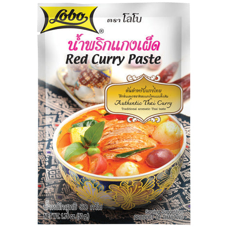 Lobo red curry paste 50g