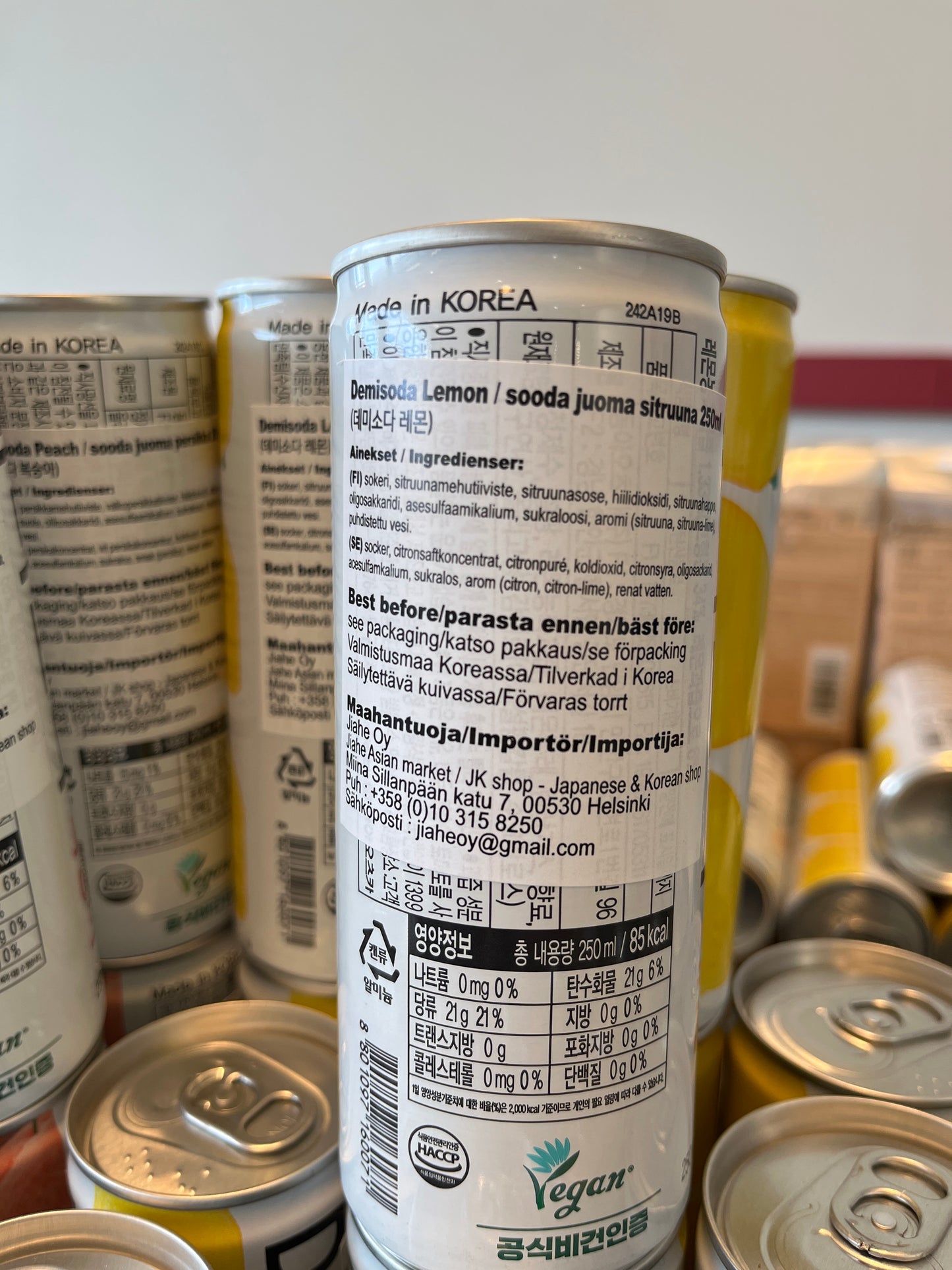 Dong-A Demisoda sitruunamaku 250ml