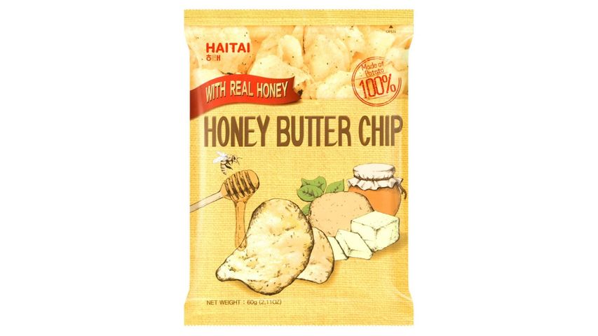 Haitai honey butter chips 60g