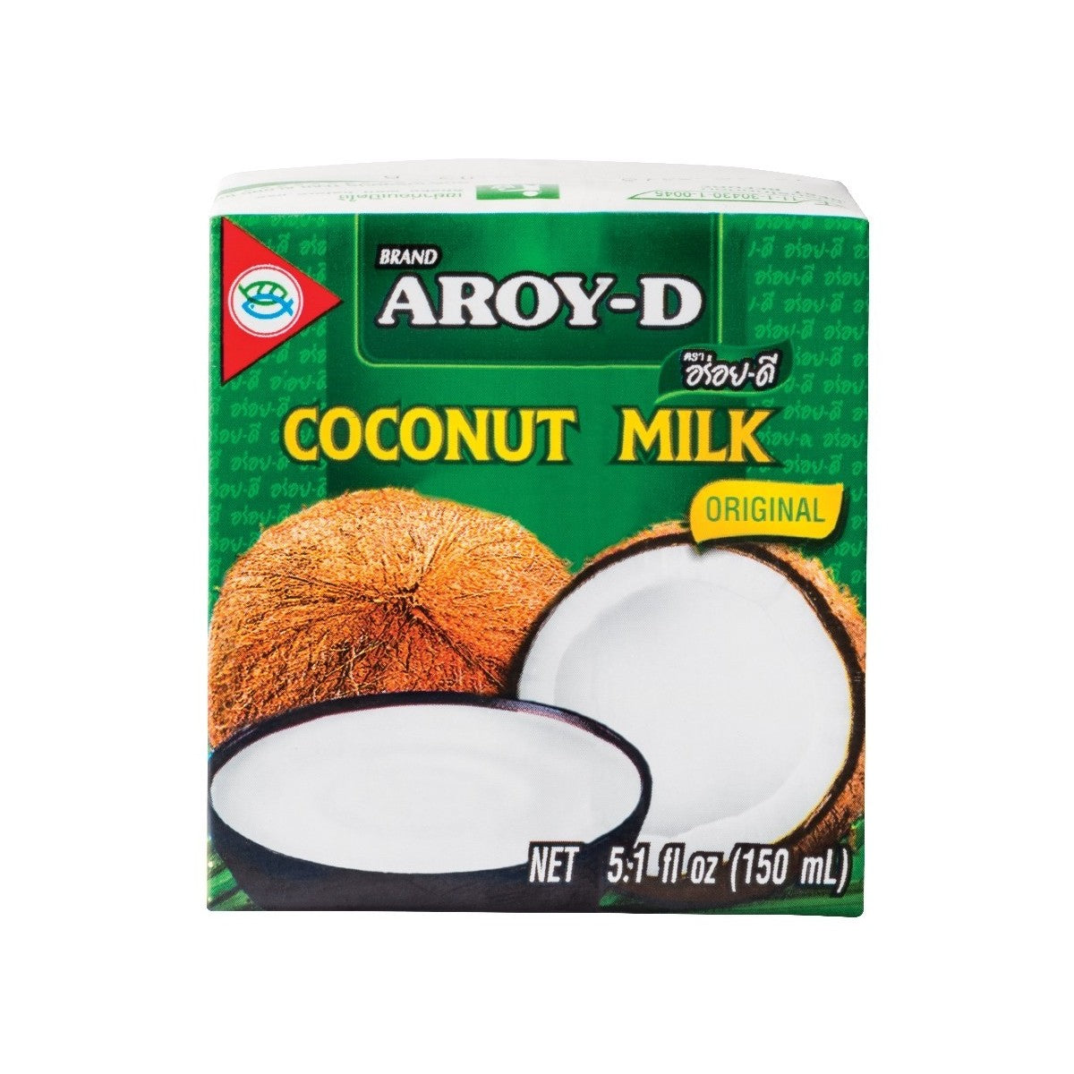 Aroy-D coconut milk 150ml
Aroy-D kookosmaito 150ml