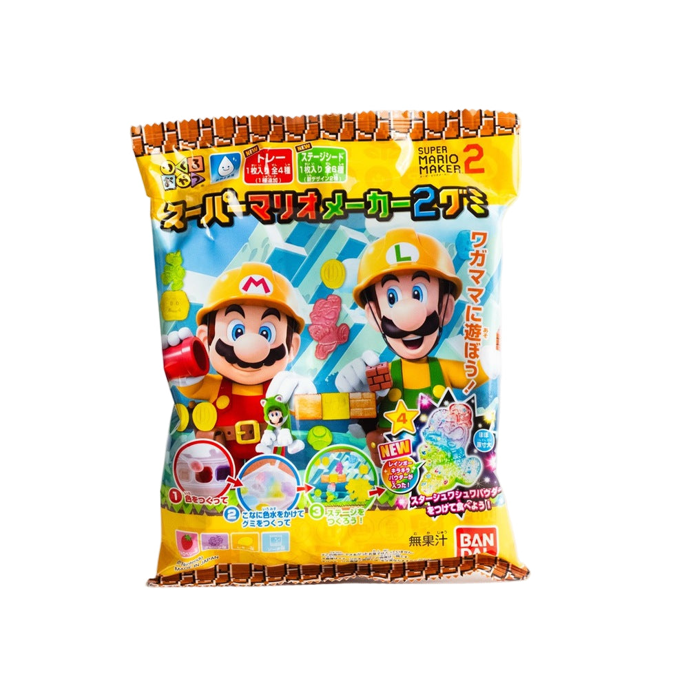 Bandai DIY Super Mario gummy maker II 24g / DIY kumit