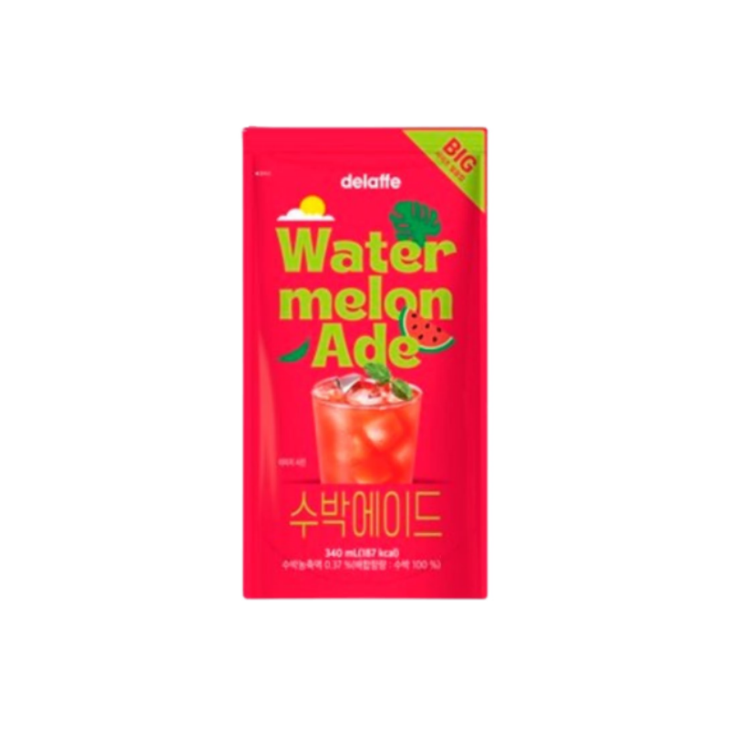 Delaffe watermelon ade 340ml / vesimeloni ade