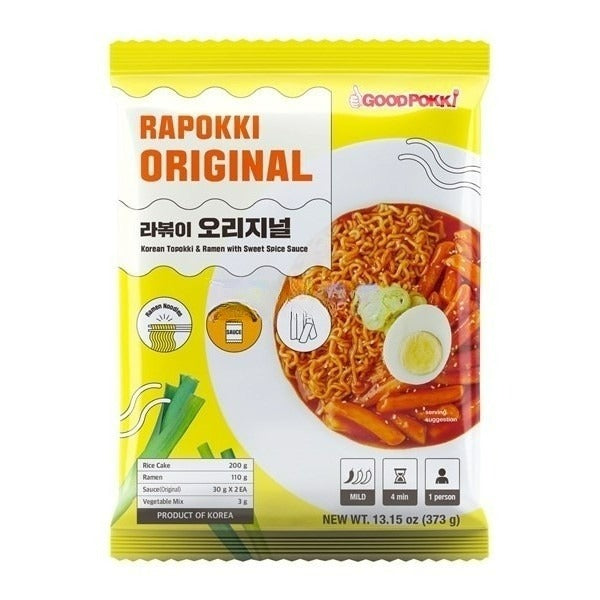 Goodpokki rapokki alkuperäinen pikariikakku ramen makea mausteinen 3p 373g