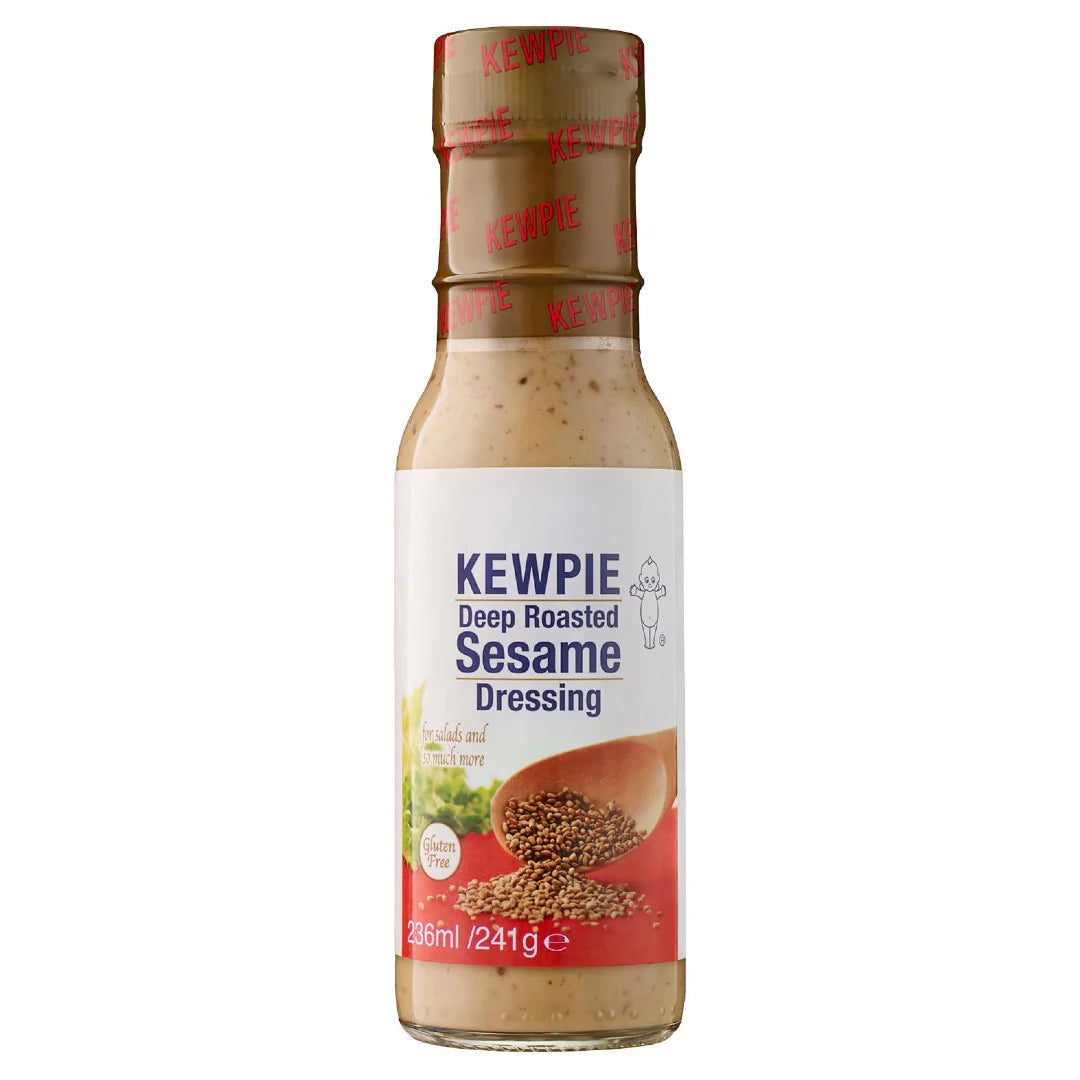 Kewpie deep roasted sesame goma dressing 236ml/241g
Kewpie paahdettu seesamikastike (goma) 236ml / 241g