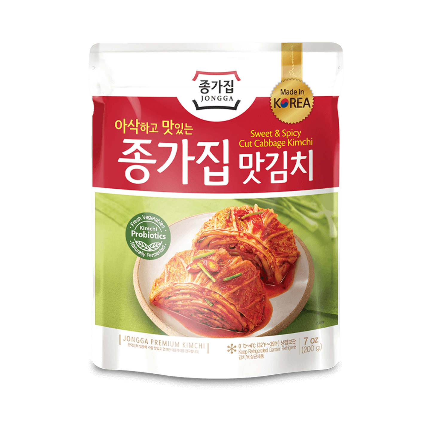 Jongga mat kimchi 200g