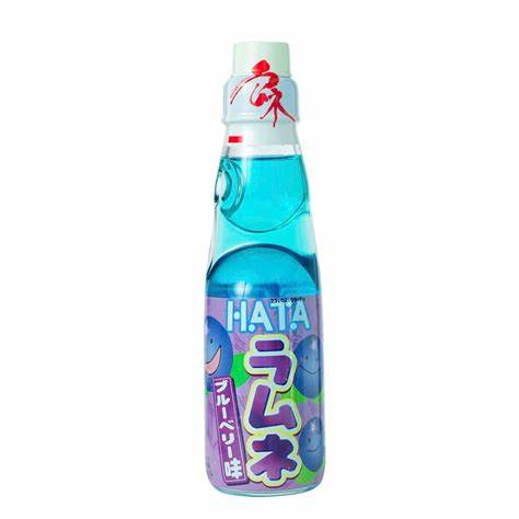 Hatakosen ramune mustikka 200ml / ramune mustikka