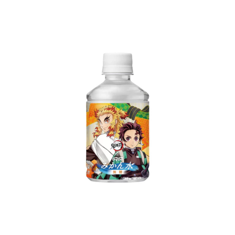 Dydo Demon Slayer mandarin water sugar-free 280ml / sokeriton mandariinivesi