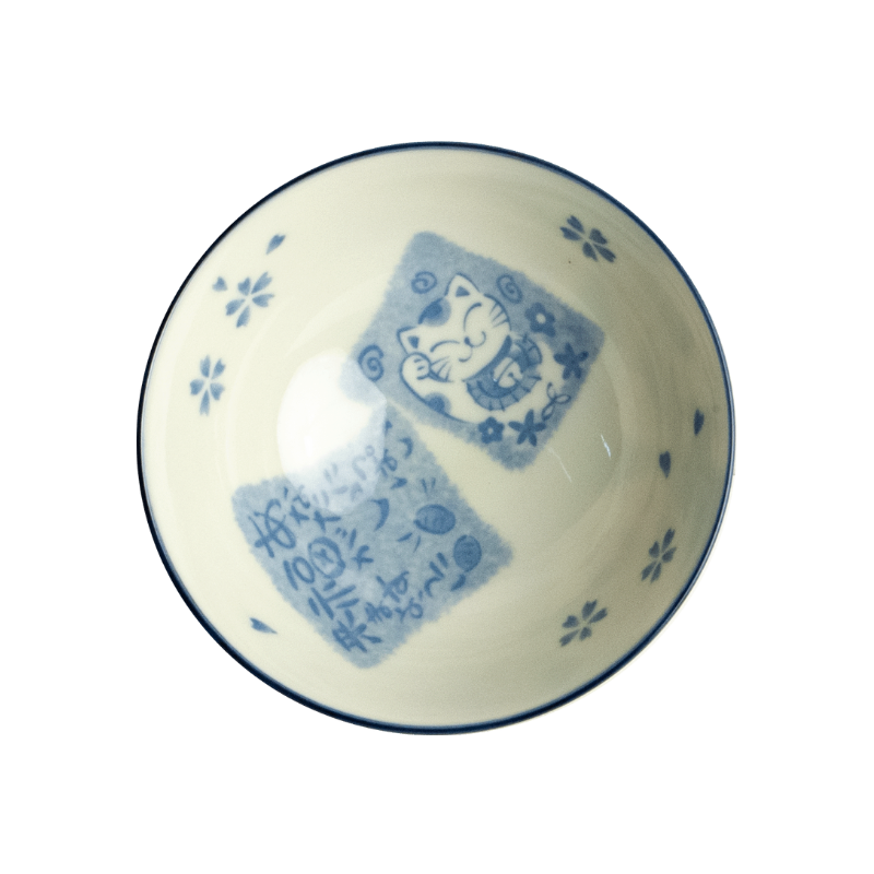Bowl, lucky cat D14 cm | H6.5cm