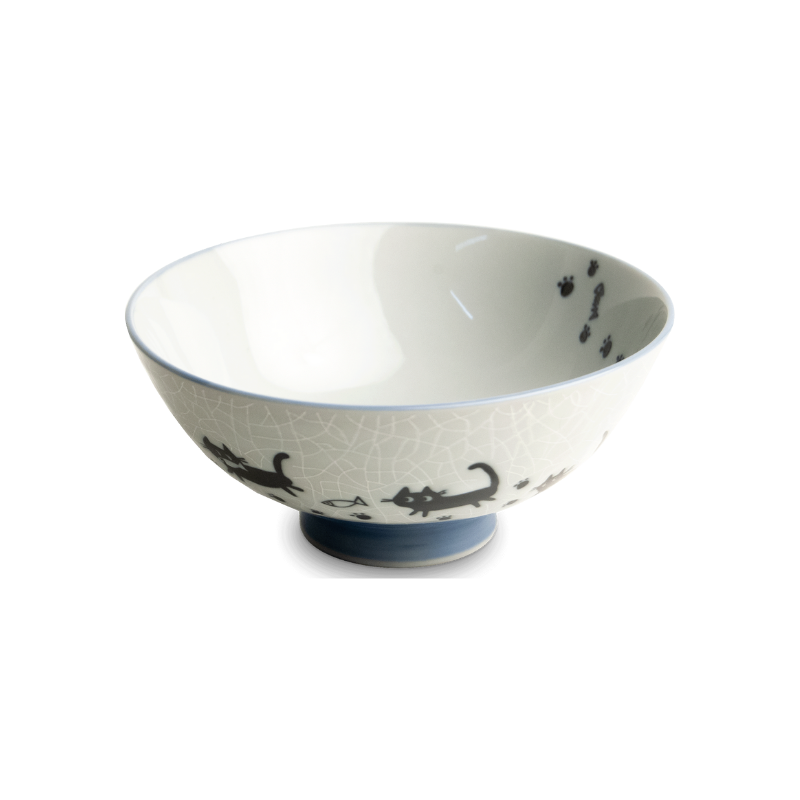 Bowl, black cat D14 cm | H6.5cm