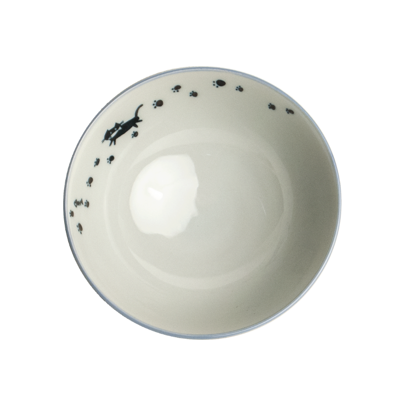 Bowl, black cat D14 cm | H6.5cm