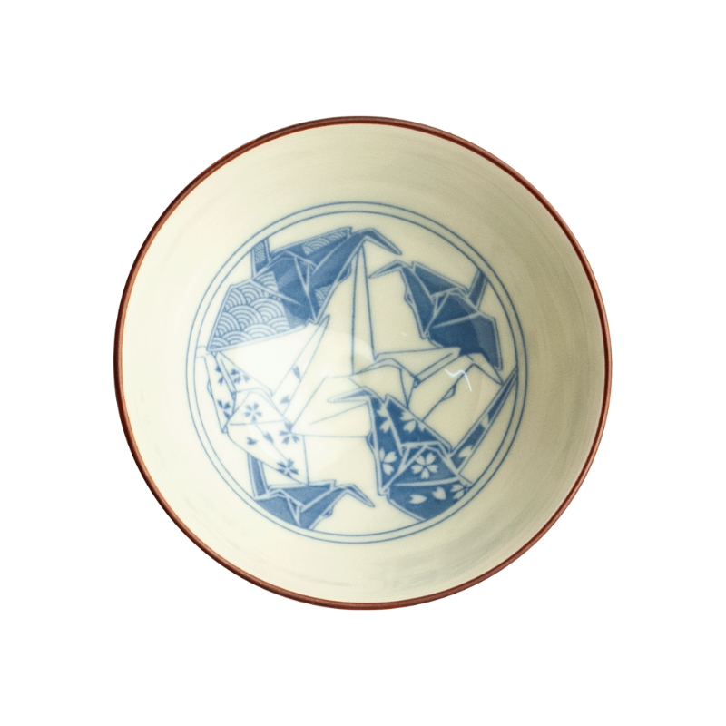Bowl, origami crane D14 cm | H6.5cm