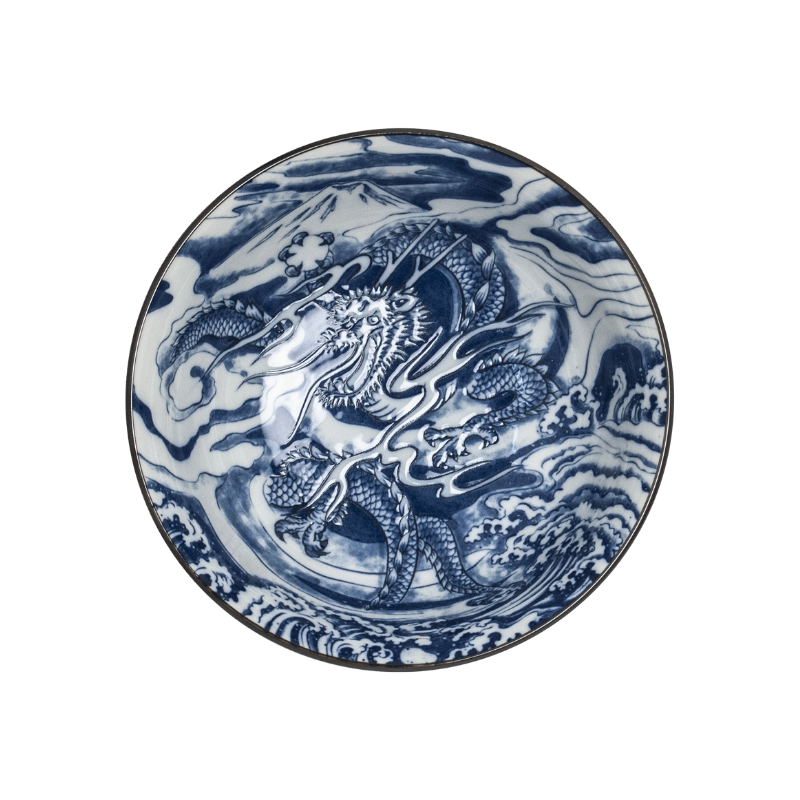 Bowl, blue dragon D20.5 cm | H8 cm