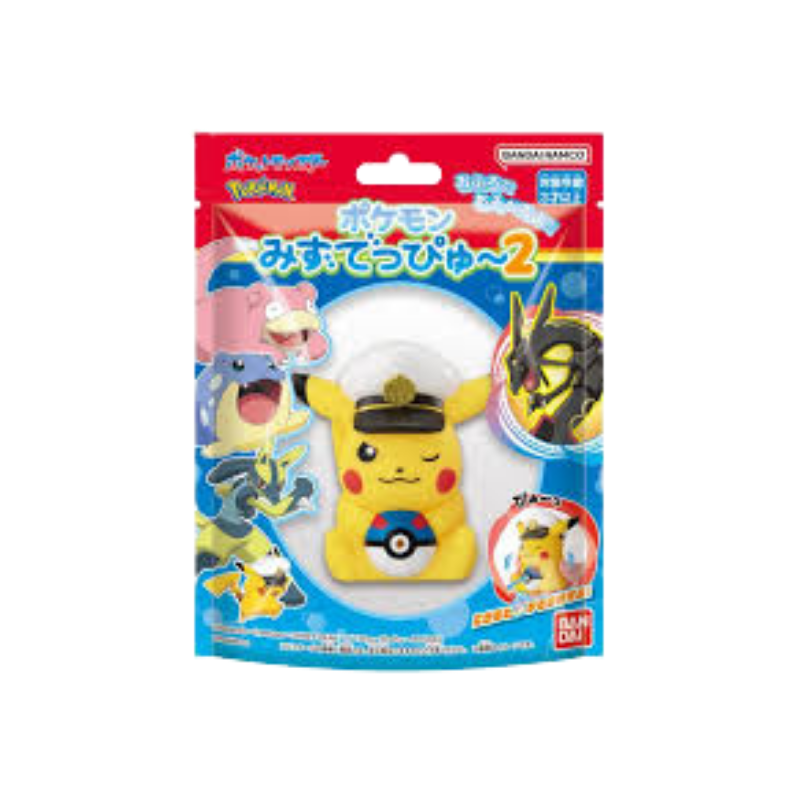 Bandai Pokemon water squirter mascot gum 1.5g / purukumi