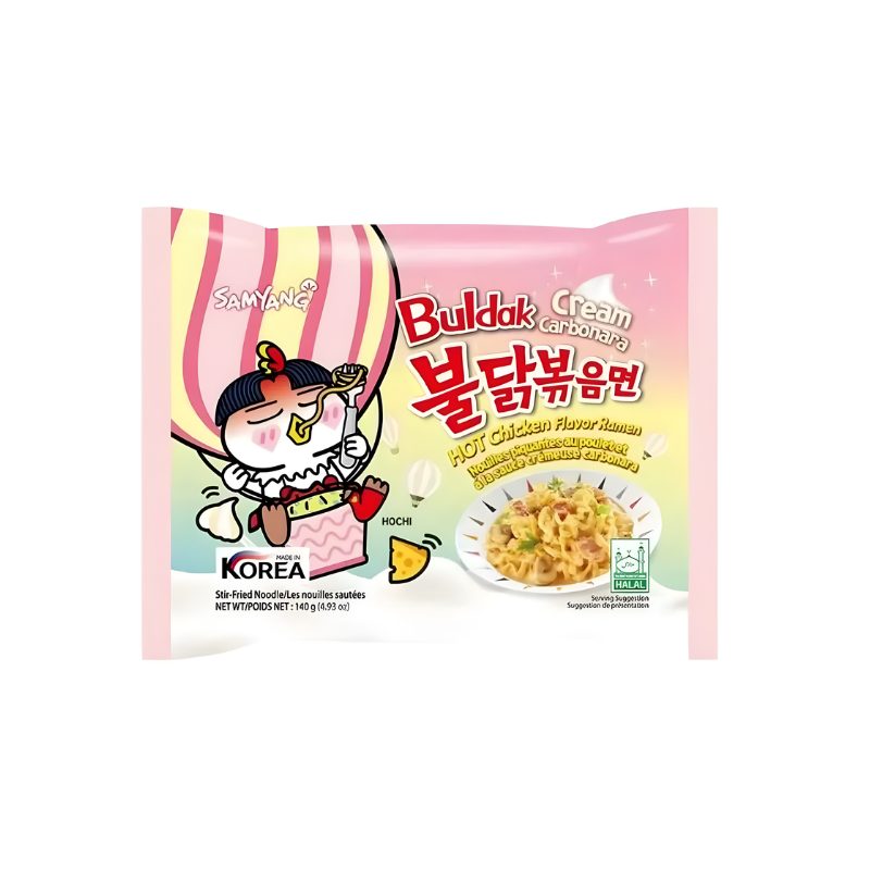 Samyang Buldak ramen cream carbo 140g / buldak ramen kerma carbo