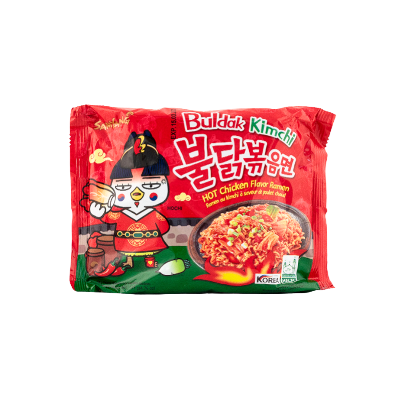 Samyang Buldak Kimchi kuuma kanan makuinen ramen 135g