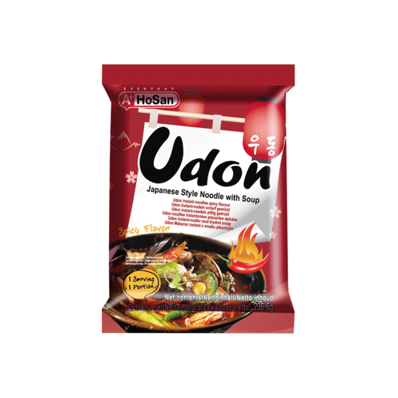 A+ Udon instant noodles spicy flavor 232.6g