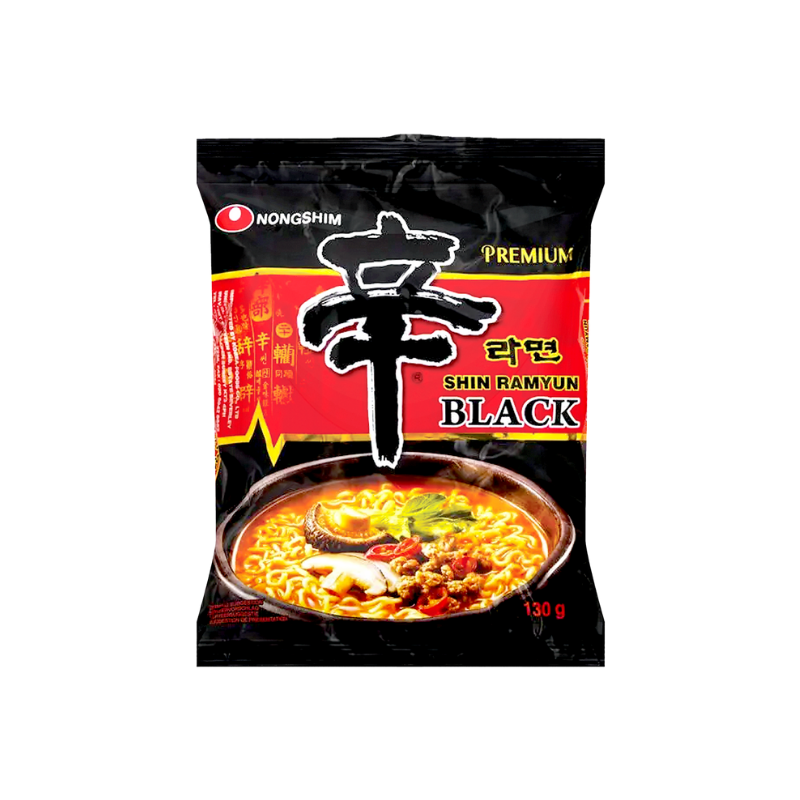 Nongshim Shin Black ramyun pikanuudelikeitto 130g
