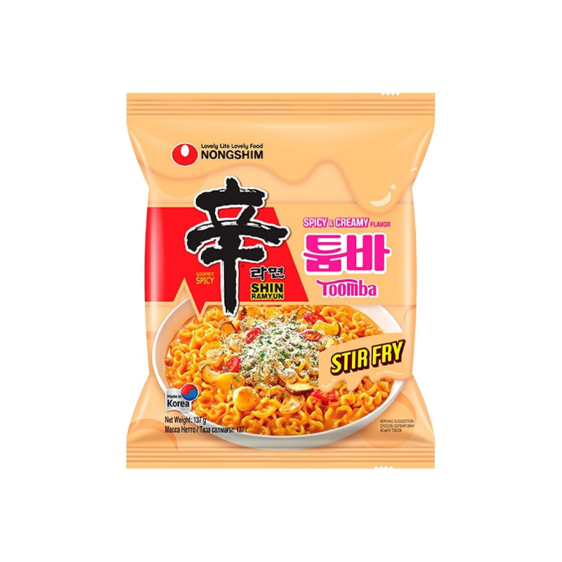 Nongshim Shin ramyun toomba stir fry noodle 137g / wok-nuudelit