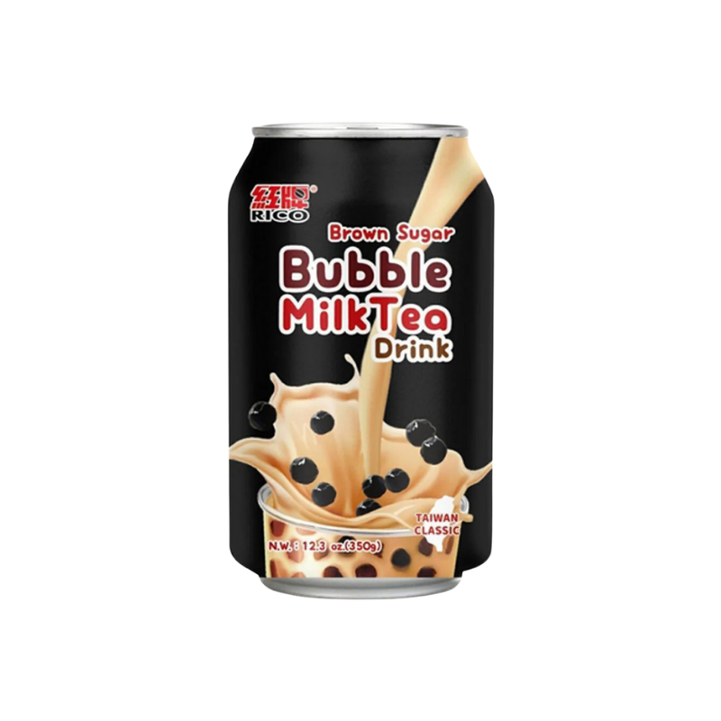 Rico Bubble Maitotee ruskea sokerimaku 350g
