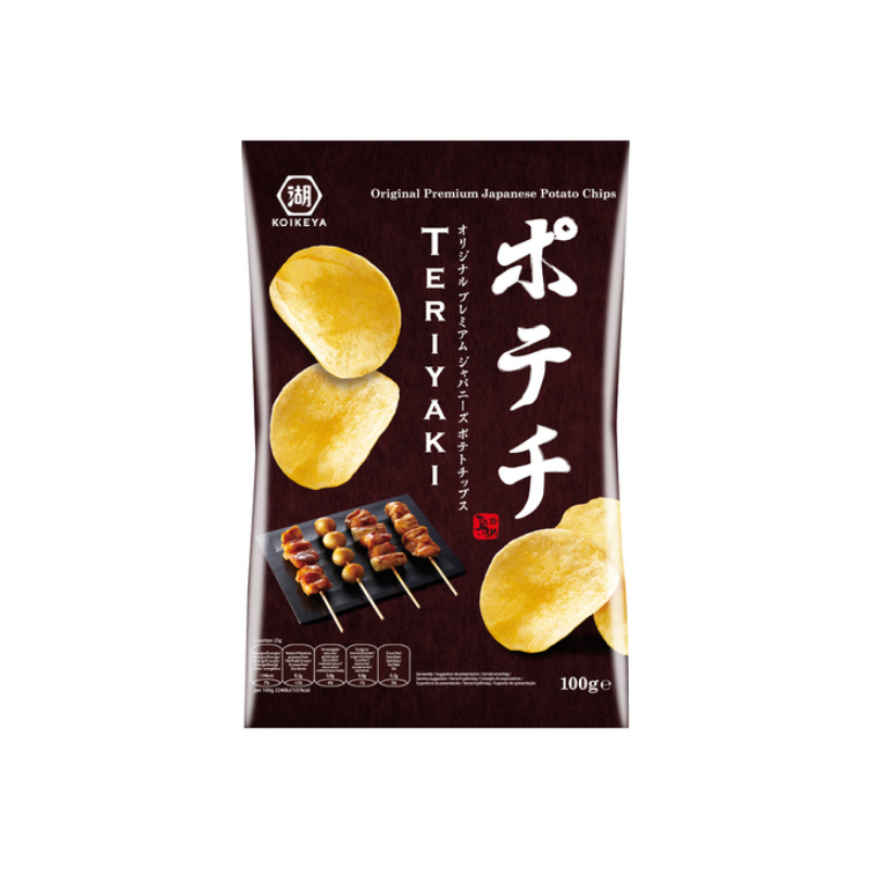 Koikeya perunalastut teriyaki maku 100g
