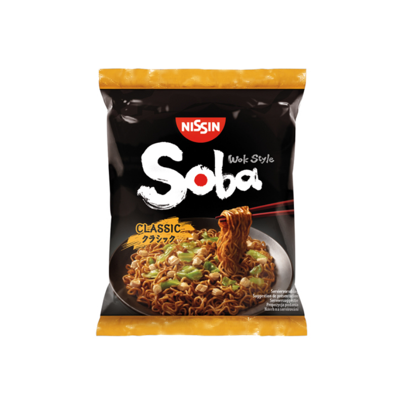 Nissin instant soba nuudelit classic 109g
