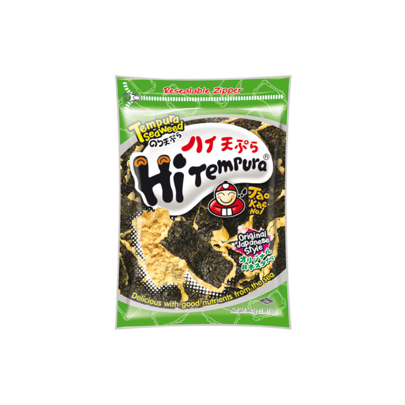 TKN crisp seaweed original tempura flavour 40g / raikas merilevätempuran maku
