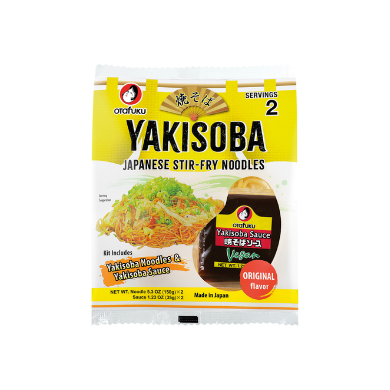 Otafuku noodles with sauce Yakisoba 2P 370g / nuudelit kastikkeella