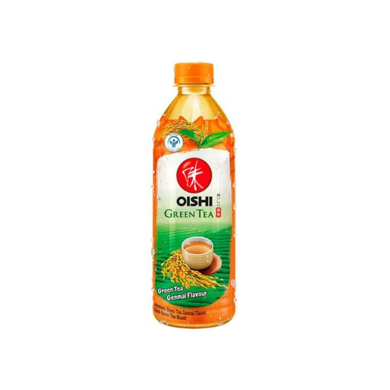 Oishi green tea drink genmai 500ml / vihreän teen juoma genmai