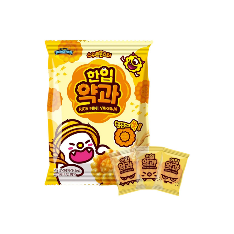 Sweet Monster Korean honey cookies (yakgwa) 110g – Bunny Bunny