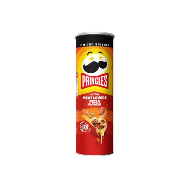 Nongshim Pringles potato chips BBQ lovers pizza 102g / perunalastut BBQ-pizza