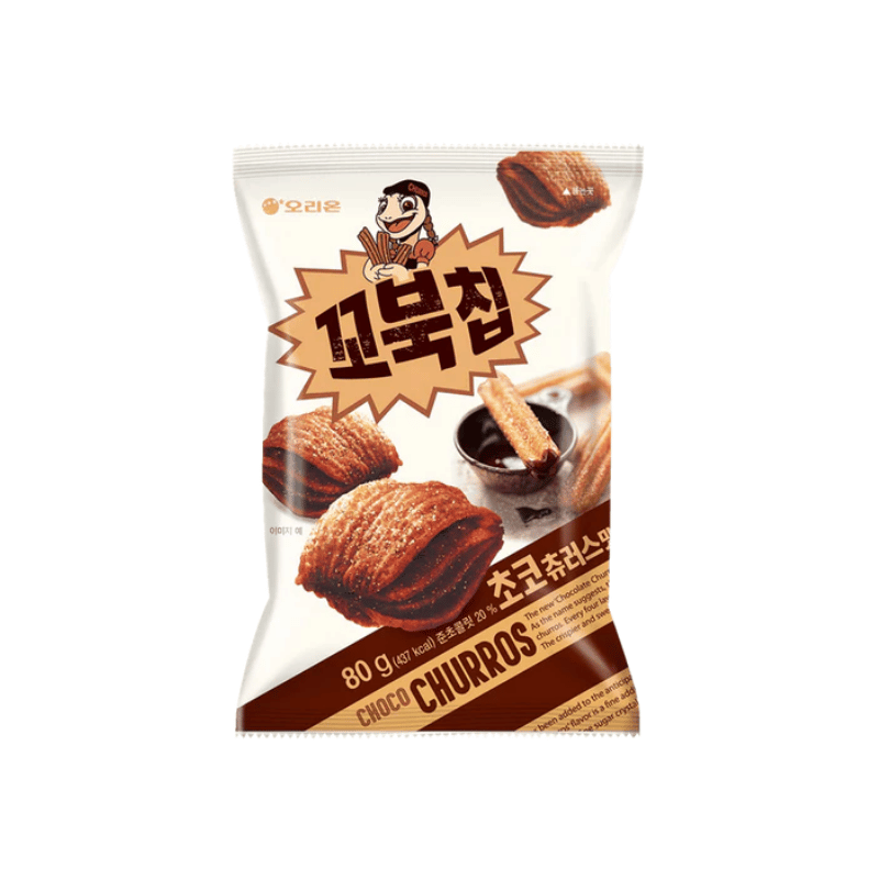 Orion Turtle chips choco churros 80g