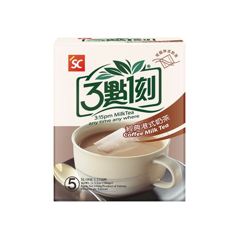 3:15PM milk tea Hong Kong style 5x20g