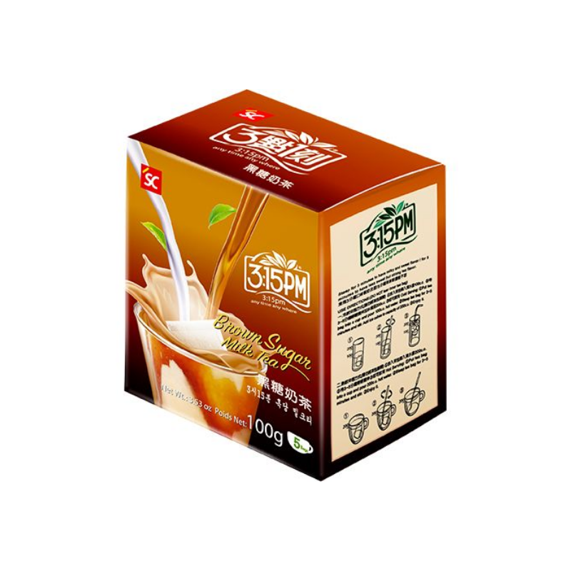 3:15PM milk tea brown sugar 5x20g