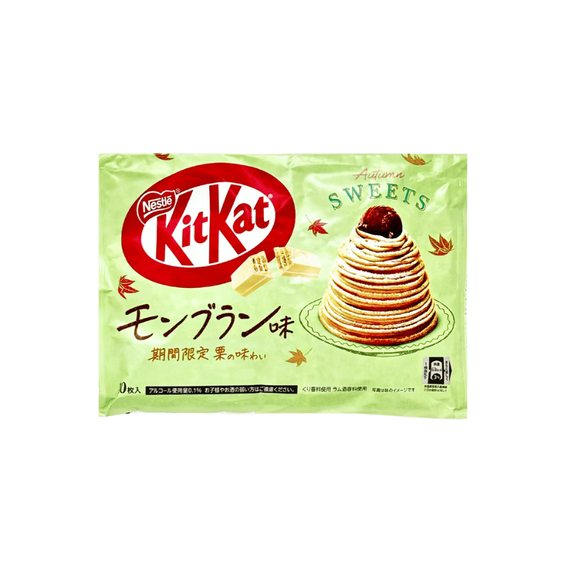 Kitkat mini Mont Blanc chestnut 9pcs 104.4g