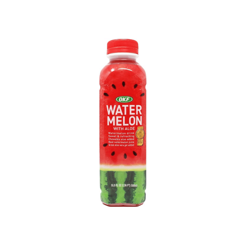 OKF watermelon drink with aloe 500ml / vesimelonijuoma aloe veralla