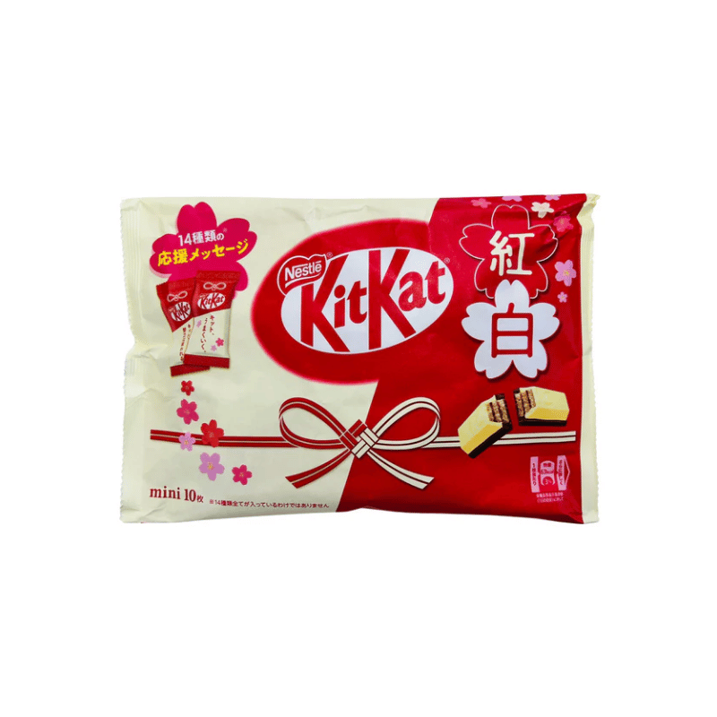 Kitkat mini red and white 10pcs 116g / punainen & valkoinen