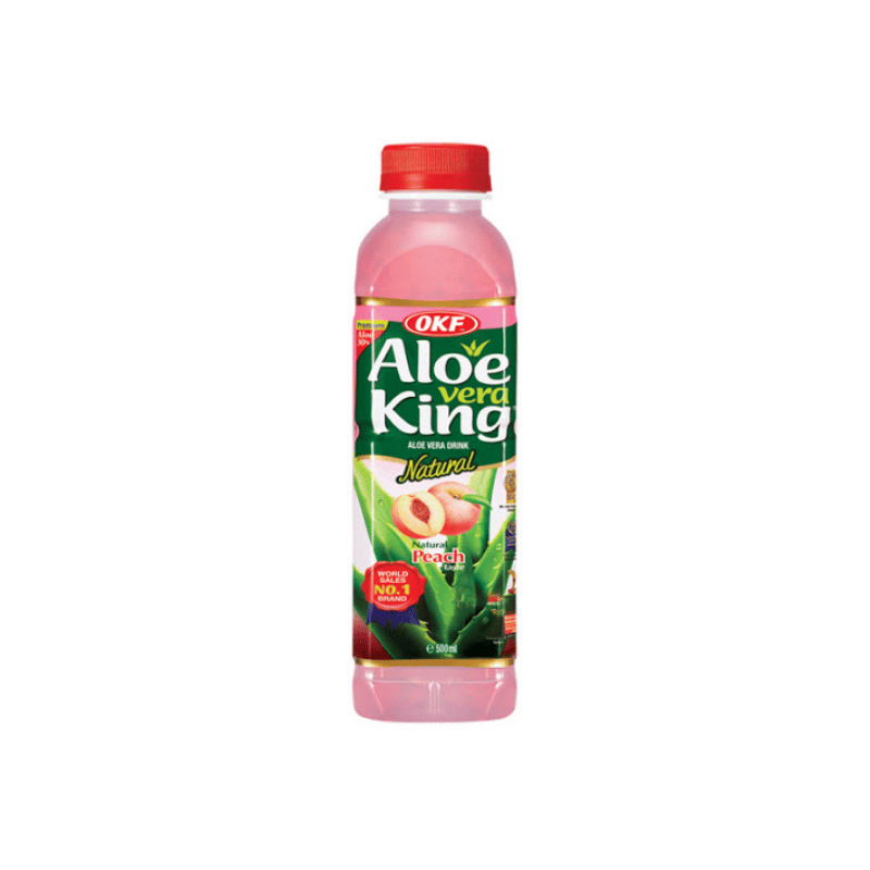 OKF Aloe vera king drink peach 500ml