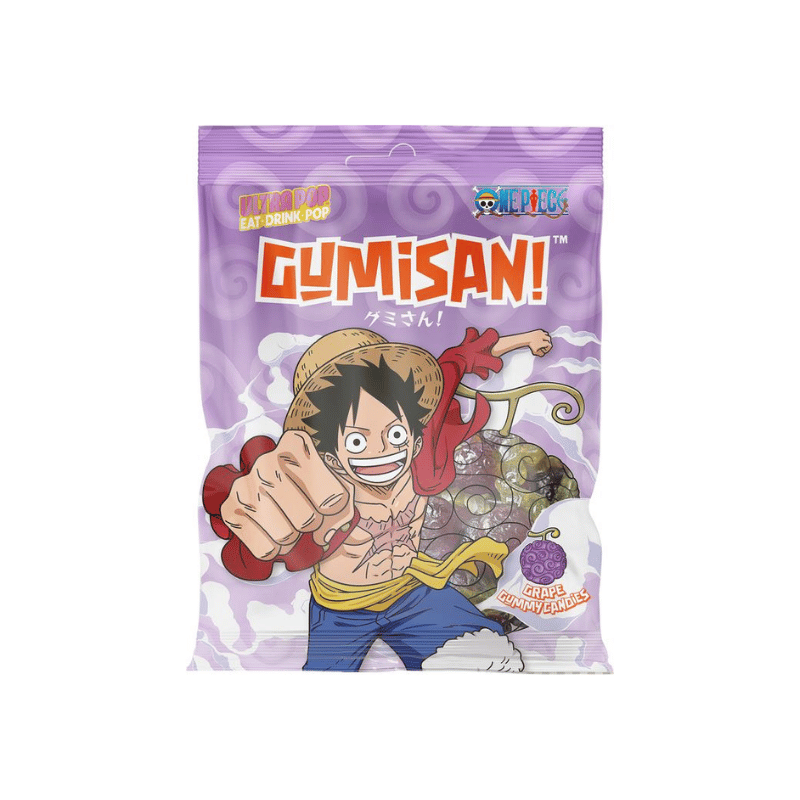 Gumisan grape gummy Luffy 180g / viinirypäleen kumimainen