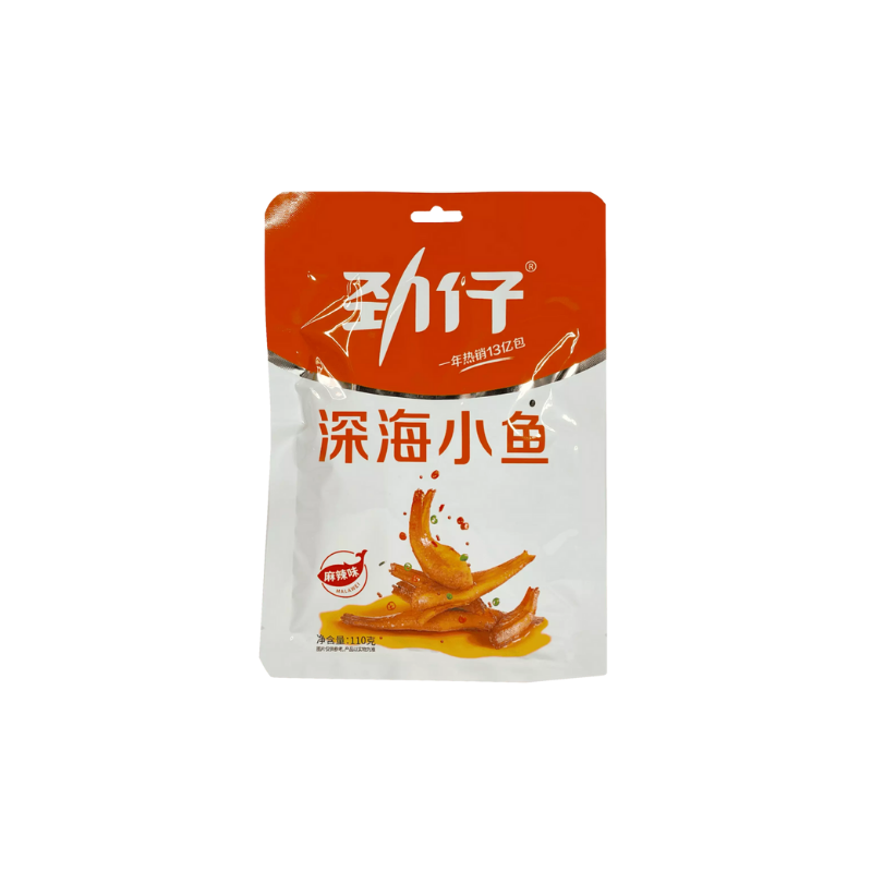 Jinzai Fried anchovy snack spicy 110g