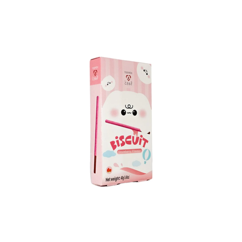 Tokimeki biscuit stick strawberry 40g