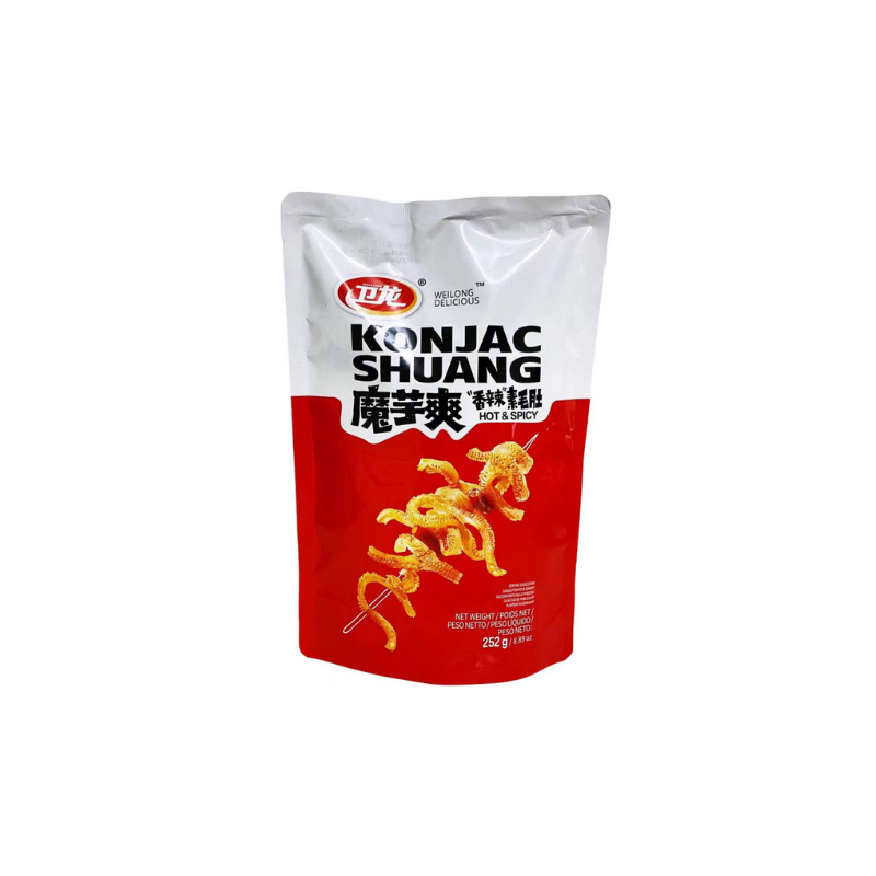 Wei Long Konjac snack hot spicy 252g