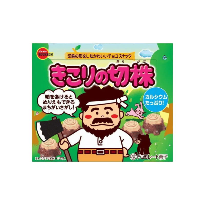 Bourbon kikori stump cookies 66g / suklaakeksejä