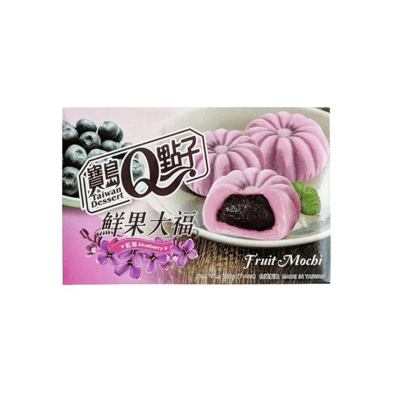 Q fruit mochi blueberry 210g