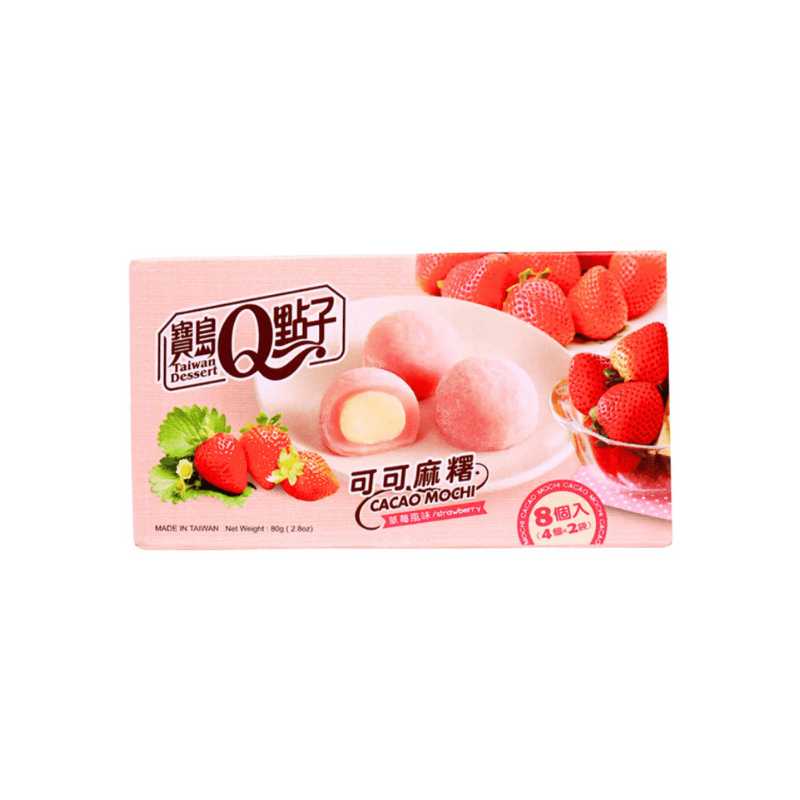 Q mico mochi strawberry 80g