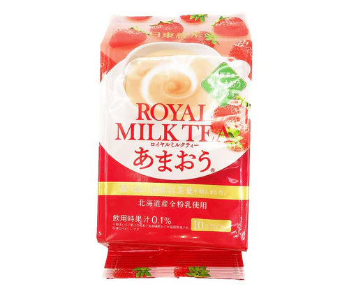 Nitto royal milk tea amao ichigo strawberry flavor 112g / maitotee mansikan makuinen